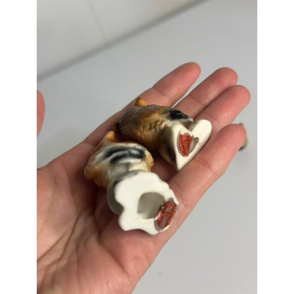 Vintage Set of 3 Porcelain Owl Figurines – Graduated Sizes, 2.25" Collectible - Picture 7 of 8